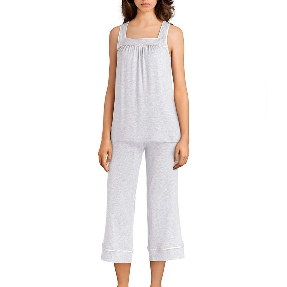 Kate Spade Gray and Pink Pajama Set